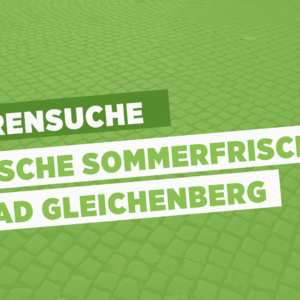 Jüdische Sommerfrische in Bad Gleichenberg